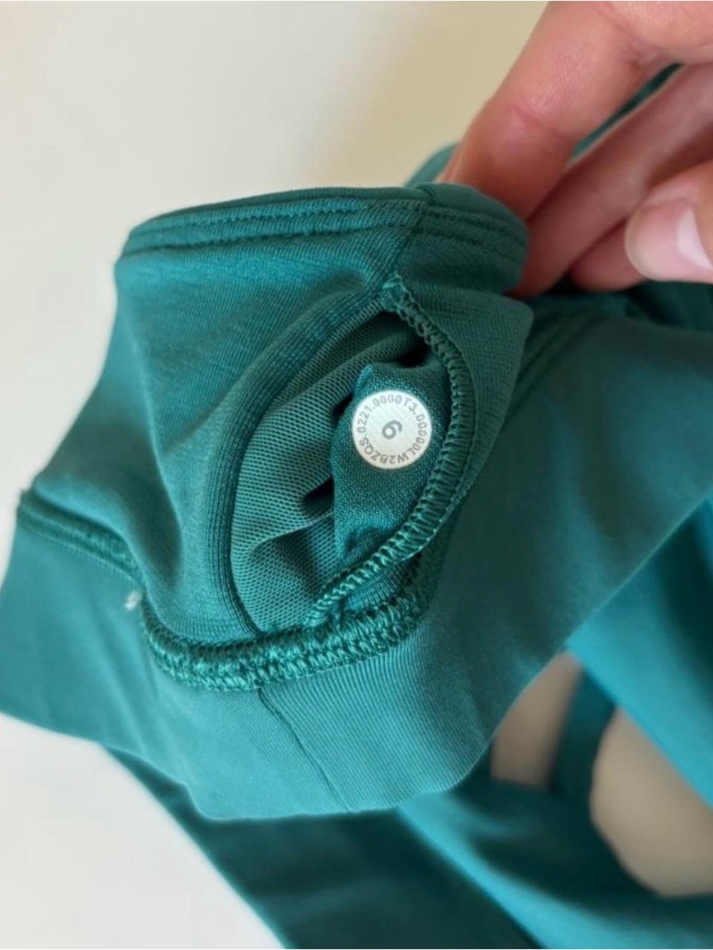lululemon athletica Teal Athletic Short & Strappy Sports Bra Set - Picture 4 of 8